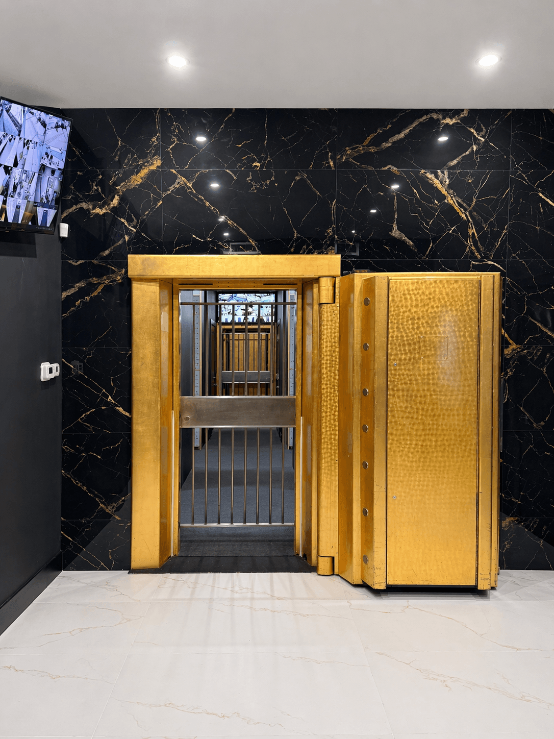 Florida Intervault gold vault door