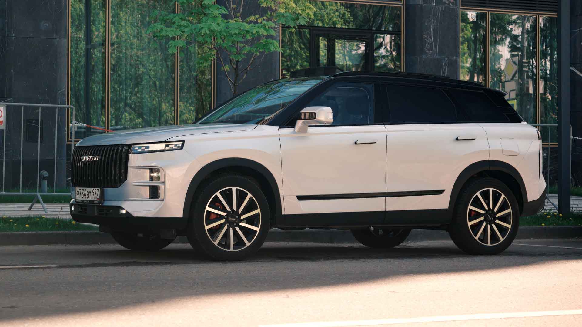 Discreet Armored SUV