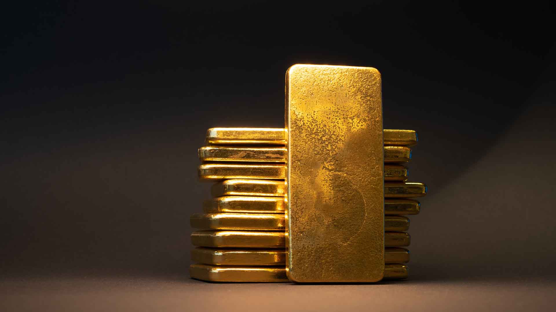 Hand poured gold bars